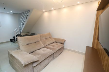 Sala de apartamento à venda com 2 quartos, 106m² em Silveira, Santo André