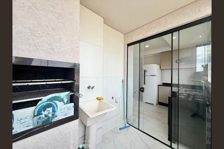 Área de Serviço com churrasqueira de apartamento para alugar com 3 quartos, 55m² em Parque da Fonte, São José dos Pinhais