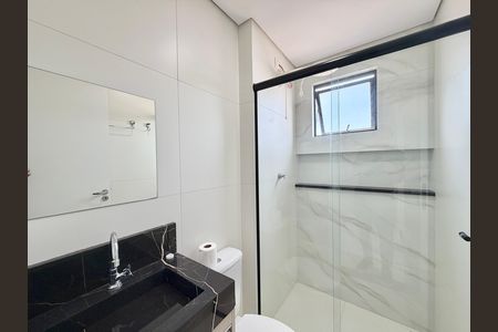 Banheiro de apartamento para alugar com 3 quartos, 55m² em Parque da Fonte, São José dos Pinhais