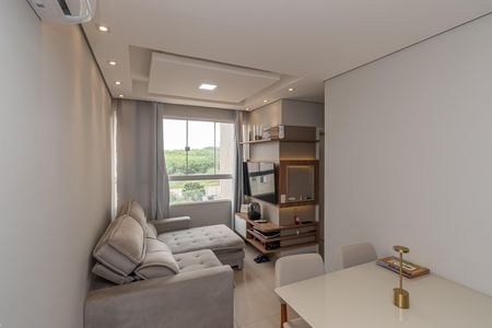 Sala de Estar/Jantar de apartamento à venda com 2 quartos, 49m² em Jardim Maria Luiza, Sumaré