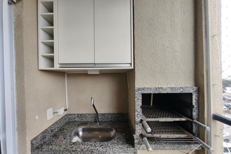 Varanda gourmet de apartamento à venda com 3 quartos, 70m² em Parque Fazendinha, Campinas