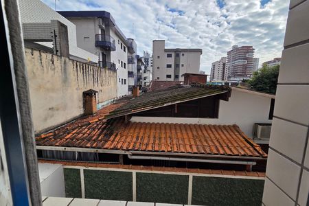 Vista do quarto de apartamento para alugar com 1 quarto, 46m² em Guilhermina, Praia Grande