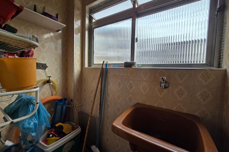 Área de Serviço de apartamento para alugar com 1 quarto, 46m² em Guilhermina, Praia Grande
