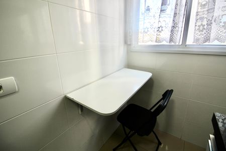 Área comum de apartamento para alugar com 1 quarto, 35m² em Vila Guilhermina, São Paulo