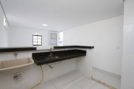 Cozinha de apartamento para alugar com 2 quartos, 56m² em Sagrada Família, Belo Horizonte