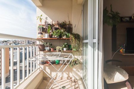 Varanda da Sala de apartamento para alugar com 2 quartos, 58m² em Centro, Mogi das Cruzes