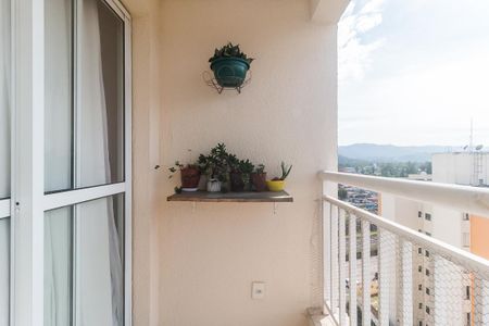 Varanda da Sala de apartamento para alugar com 2 quartos, 58m² em Centro, Mogi das Cruzes