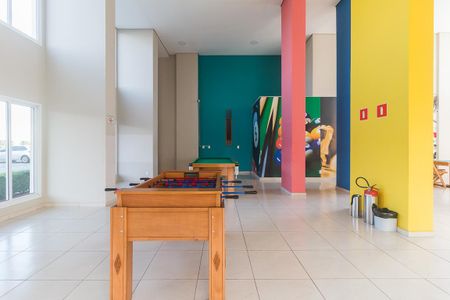 Apartamento para alugar com 58m², 2 quartos e 1 vaga Apartamento para alugar com 58m², 2 quartos e 1 vagaSala de Jogos