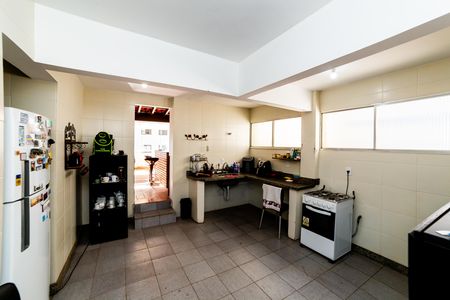 Cozinha de apartamento à venda com 3 quartos, 134m² em Serra, Belo Horizonte