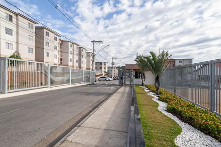 Fachada do condomínio de apartamento para alugar com 2 quartos, 45m² em Nossa Senhora da Conceição, Contagem