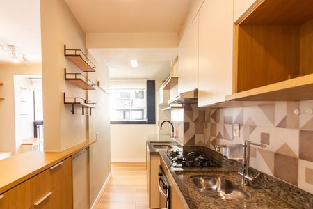 Cozinha de apartamento para alugar com 2 quartos, 48m² em Centro, Osasco