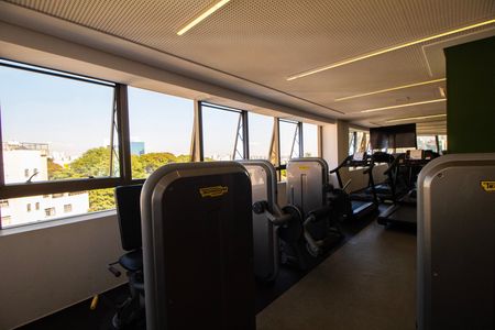 Studio para alugar com 42m², 1 quarto e 1 vaga Studio para alugar com 42m², 1 quarto e 1 vagaÁrea comum - Academia