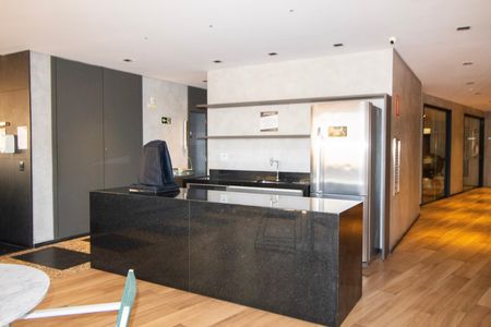Área comum - Área Gourmet  de kitnet/studio para alugar com 1 quarto, 42m² em Barro Preto, Belo Horizonte