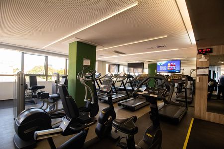 Studio para alugar com 42m², 1 quarto e 1 vaga Studio para alugar com 42m², 1 quarto e 1 vagaÁrea comum - Academia