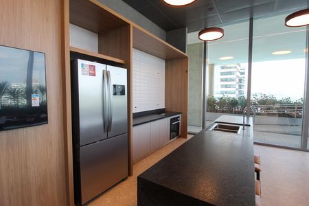 Apartamento para alugar com 32m², 1 quarto e 1 vaga Apartamento para alugar com 32m², 1 quarto e 1 vagaÁrea comum - Salão de festas