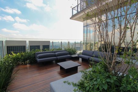Apartamento para alugar com 32m², 1 quarto e 1 vaga Apartamento para alugar com 32m², 1 quarto e 1 vagaÁrea comum - Piscina