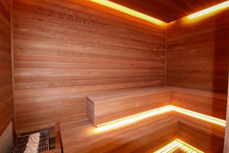 Apartamento para alugar com 32m², 1 quarto e 1 vaga Apartamento para alugar com 32m², 1 quarto e 1 vagaSaúna