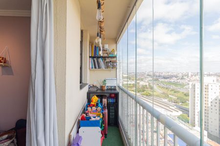 Sacada de apartamento para alugar com 2 quartos, 56m² em São Pedro, Osasco