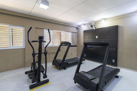 Área comum - Academia de apartamento para alugar com 2 quartos, 56m² em São Pedro, Osasco