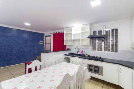 Cozinha de casa para alugar com 1 quarto, 44m² em Cidade Antônio Estêvão de Carvalho, São Paulo