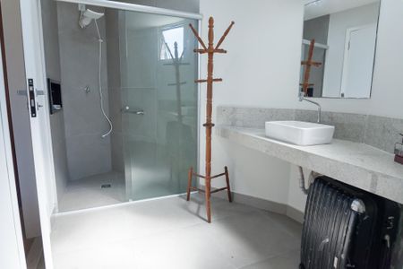 Banheiro da Suíte  de apartamento à venda com 2 quartos, 88m² em Coracao de Jesus, Belo Horizonte