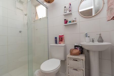 Banheiro da Suíte  de apartamento à venda com 3 quartos, 67m² em Jardim Dulce (nova Veneza), Sumaré