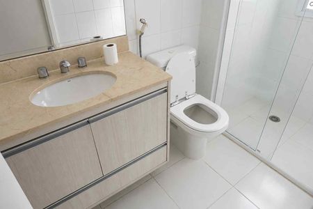 Banheiro da Suíte 1 de apartamento à venda com 1 quarto, 94m² em Alphaville, Santana de Parnaíba
