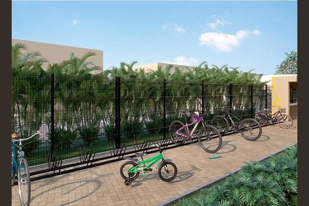 Bicicletário de apartamento para alugar com 2 quartos, 43m² em Socorro, São Paulo