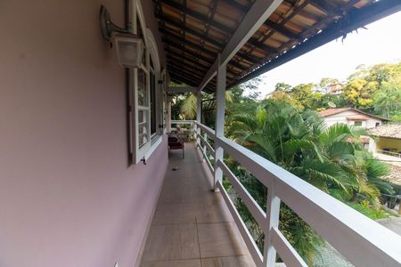 Varanda da Sala de casa de condomínio à venda com 3 quartos, 523m² em Itaipu, Niterói