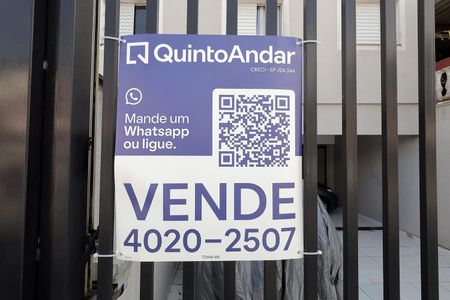 Placa Instalada - 22/07/2026 - TZWM-495 de apartamento à venda com 2 quartos, 80m² em Vila Silvestre, Santo André
