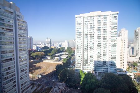 Terraço - Vista de kitnet/studio para alugar com 1 quarto, 26m² em Santo Amaro, São Paulo