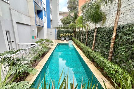Área comum - Piscina de apartamento à venda com 1 quarto, 26m² em Vila Guarani (zona Sul), São Paulo