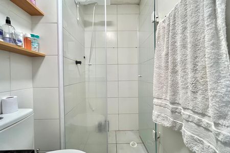 Apartamento à venda com 26m², 1 quarto e sem vaga Apartamento à venda com 26m², 1 quarto e sem vagaBanheiro da Suíte