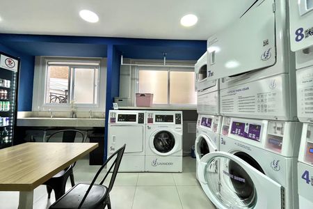 Área comum - Lavanderia  de apartamento à venda com 1 quarto, 26m² em Vila Guarani (zona Sul), São Paulo