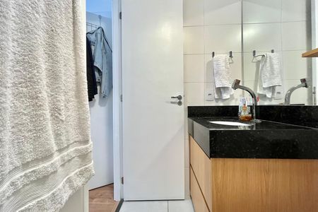 Apartamento à venda com 26m², 1 quarto e sem vaga Apartamento à venda com 26m², 1 quarto e sem vagaBanheiro da Suíte