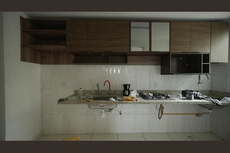 Cozinha de apartamento para alugar com 1 quarto, 42m² em Utinga, Santo André