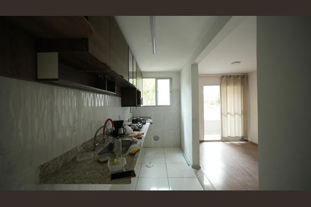 Cozinha de apartamento para alugar com 1 quarto, 42m² em Utinga, Santo André
