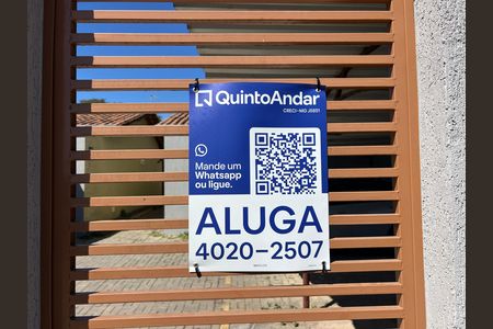 Placa QuintoAndar de casa para alugar com 2 quartos, 48m² em Bom Sossego, Ribeirão das Neves