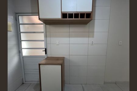 Cozinha de casa para alugar com 2 quartos, 48m² em Bom Sossego, Ribeirão das Neves