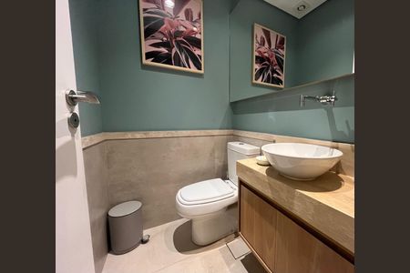 Banheiro de apartamento à venda com 3 quartos, 104m² em Vila Andrade, São Paulo