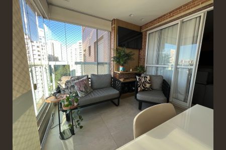 Varanda de apartamento à venda com 3 quartos, 104m² em Vila Andrade, São Paulo
