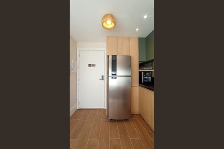 Studio para alugar com 25m², 1 quarto e sem vaga Studio para alugar com 25m², 1 quarto e sem vagaCozinha