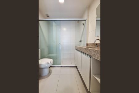 Apartamento para alugar com 120m², 3 quartos e 2 vagas Apartamento para alugar com 120m², 3 quartos e 2 vagasBanheiro da Suíte 1