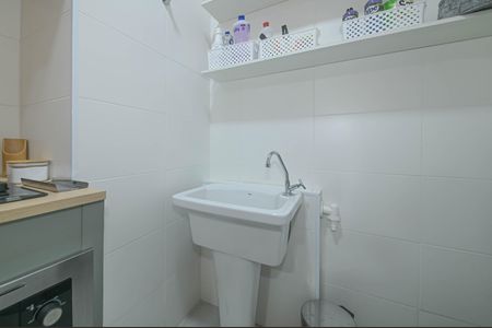 Cozinha - Lavanderia Integrada de apartamento para alugar com 2 quartos, 34m² em Santo Amaro, São Paulo