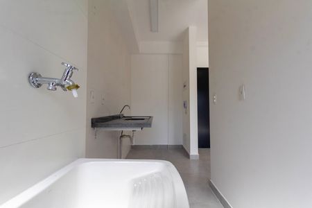 Cozinha e Área de Serviço de apartamento para alugar com 1 quarto, 36m² em Parque São Jorge, São Paulo