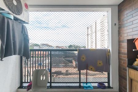 Varanda da Sala de apartamento para alugar com 2 quartos, 66m² em Biritiba, Poá