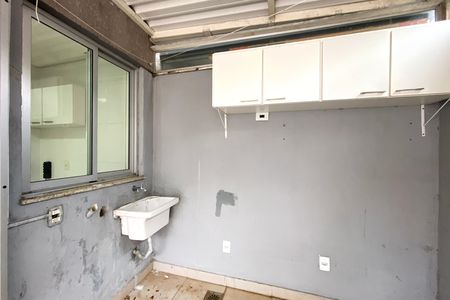 Área de Serviço de apartamento à venda com 3 quartos, 153m² em Havaí, Belo Horizonte