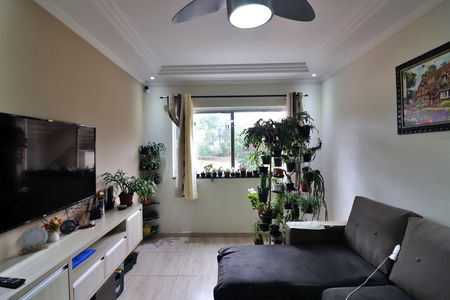 Sala de apartamento à venda com 1 quarto, 72m² em Vila Euclides, São Bernardo do Campo