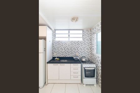 Cozinha de apartamento para alugar com 1 quarto, 45m² em Cidade Baixa, Porto Alegre