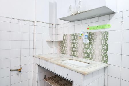 Cozinha  de kitnet/studio para alugar com 1 quarto, 25m² em Riachuelo, Rio de Janeiro